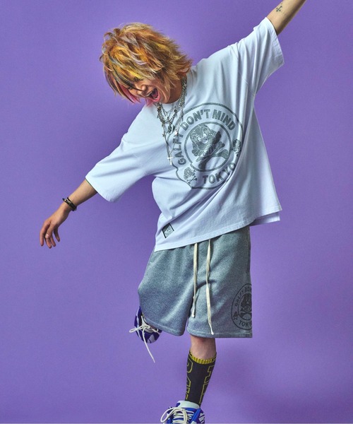 tシャツ 「GALFY/ガルフィー」どんまいTシャツ レディース メンズ GALFY (ガルフィー) どんまいTシャツ - Black / ロック
