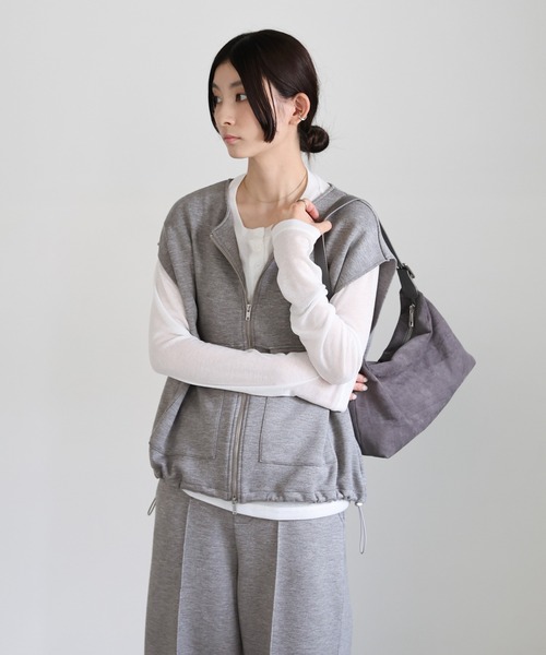 select MOCA(セレクトモカ)の「フロントラインダンボールスウェットパンツ(その他パンツ・レディース・グレー/ブラック/ベージュ・MEDIUM/LARGE)」の22枚目の写真