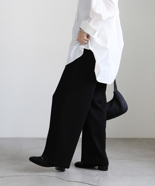 select MOCA(セレクトモカ)の「フロントラインダンボールスウェットパンツ(その他パンツ・レディース・グレー/ブラック/ベージュ・MEDIUM/LARGE)」の17枚目の写真