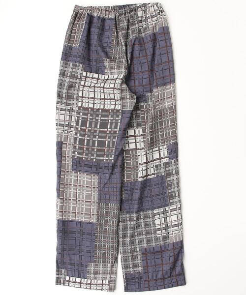 Sov.（ソブ）の「ポリエステルサテン チェックパンツ（その他パンツ・レディース・チェック・38/36）」の2枚目の写真