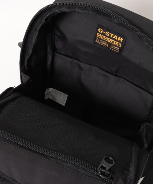 G-STAR（ジースター）の「【UNISEX】Motion Shoulderbag/ブランドロゴミニショルダーバッグ（ショルダーバッグ・メンズ・ブラック・ONE SIZE）」の6枚目の写真
