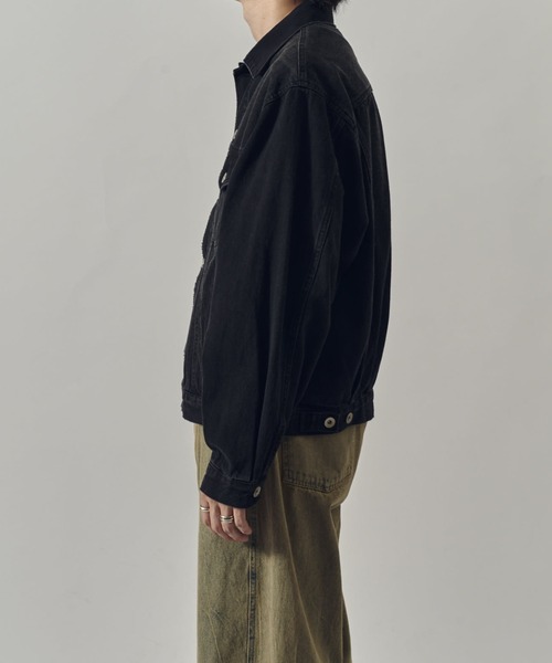 Lui's デニムジャケット new arrival】 -denim collection- ⁡ 「ボンバーデニムジャケット