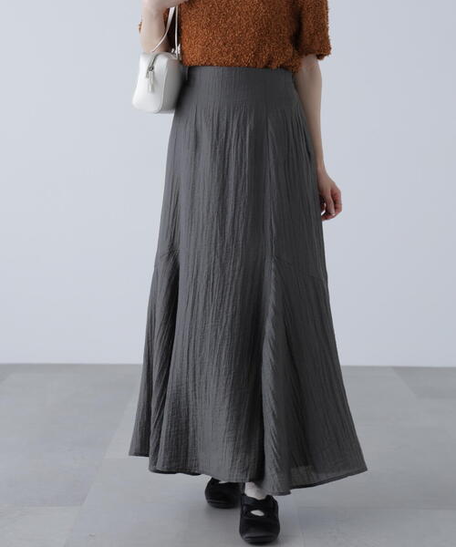 FREE'S MART（フリーズマート）の「アソートサイドフレアマーメイドスカート（スカート・レディース・ホワイト/ブルー/ブラック/ブラウン・MEDIUM/SMALL）」の6枚目の写真