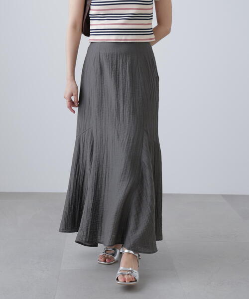 FREE'S MART（フリーズマート）の「アソートサイドフレアマーメイドスカート（スカート・レディース・ホワイト/ブルー/ブラック/ブラウン・MEDIUM/SMALL）」の13枚目の写真