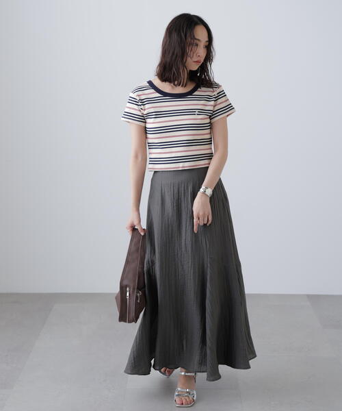 FREE'S MART（フリーズマート）の「アソートサイドフレアマーメイドスカート（スカート・レディース・ホワイト/ブルー/ブラック/ブラウン・MEDIUM/SMALL）」の15枚目の写真