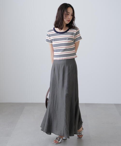 FREE'S MART（フリーズマート）の「アソートサイドフレアマーメイドスカート（スカート・レディース・ホワイト/ブルー/ブラック/ブラウン・MEDIUM/SMALL）」の16枚目の写真