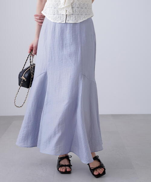 FREE'S MART（フリーズマート）の「アソートサイドフレアマーメイドスカート（スカート・レディース・ホワイト/ブルー/ブラック/ブラウン・MEDIUM/SMALL）」の12枚目の写真