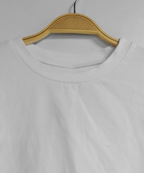 ONEP STAR(ワンピスター)の「五分袖ペプラム風カットソー(Tシャツ/カットソー・レディース・ホワイト/ブラック・MEDIUM/LARGE/X-LARGE)」の7枚目の写真