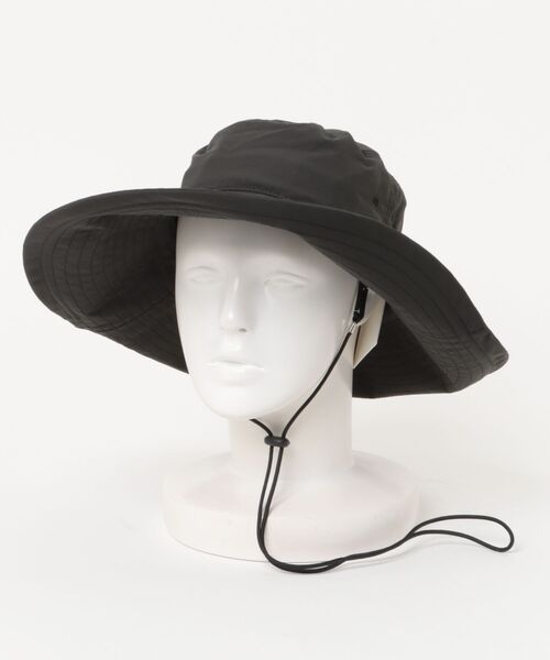 Stich Brim Hat / anuke / ナイロンハット / BlackS+S K-D Bucket Brim