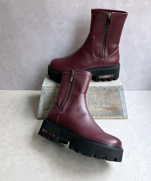 セール】タンクソール やわらかミドルブーツ【2025新作】（ブーツ