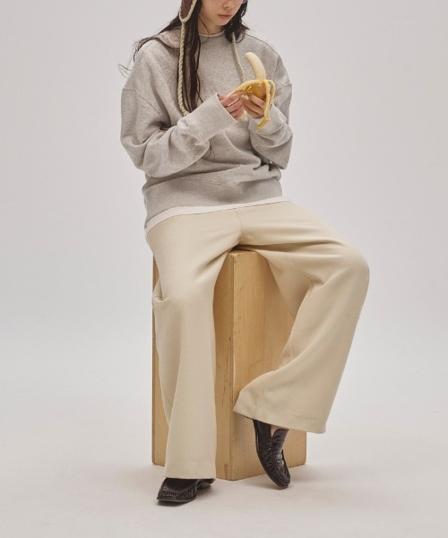 TODAYFUL（トゥデイフル）の「TODAYFUL Cotton Brushed Sweat コットン