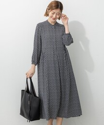 23区（ニジュウサンク）の「【洗える】モダンジオメトリックプリント ワンピース（ワンピース・レディース）」