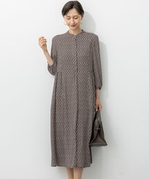 セール】シルキーライトクロス フレアワンピース（ワンピース）｜23区