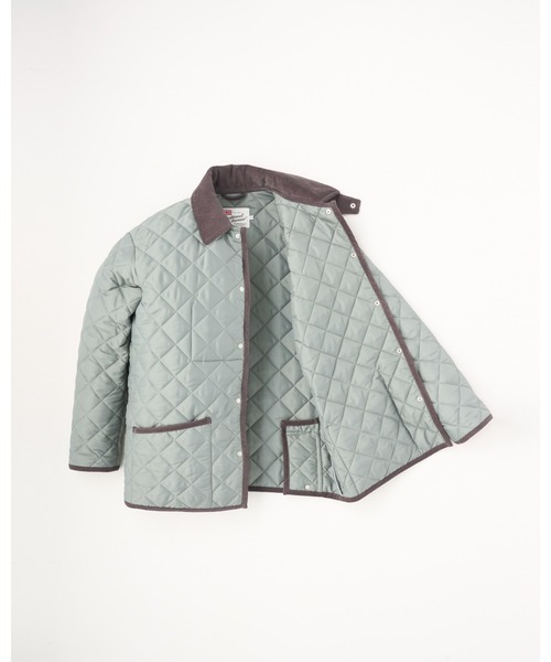 Traditional Weatherwear（トラディショナルウェザーウェア）の「WAVERLY STUDS（ダウンジャケット/コート・メンズ・セージグリーン/ブラック/ネイビー・34/38/36）」の10枚目の写真