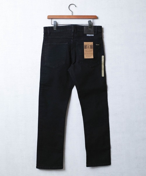 VOLCOM（ボルコム）の「【C-VOLCOM】【VOLCOM/ボルコム】SLIM STRAIGHT FIT STRETCH DENIM JEANS スリム ストレート フィット ストレッチ デニム ジーンズ（デニムパンツ・メンズ・インディゴブルー/ブラック・32×32/34×32/36×32/38×32/30×30/32×30/34×30/36×30）」の3枚目の写真