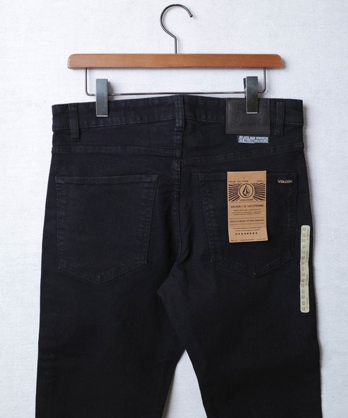 VOLCOM（ボルコム）の「【C-VOLCOM】【VOLCOM/ボルコム】SLIM STRAIGHT FIT STRETCH DENIM JEANS スリム ストレート フィット ストレッチ デニム ジーンズ（デニムパンツ・メンズ・インディゴブルー/ブラック・32×32/34×32/36×32/38×32/30×30/32×30/34×30/36×30）」の9枚目の写真