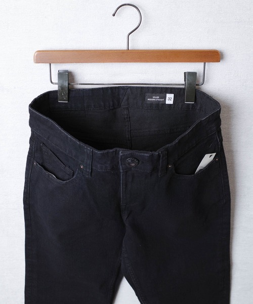 VOLCOM（ボルコム）の「【C-VOLCOM】【VOLCOM/ボルコム】SLIM STRAIGHT FIT STRETCH DENIM JEANS スリム ストレート フィット ストレッチ デニム ジーンズ（デニムパンツ・メンズ・インディゴブルー/ブラック・32×32/34×32/36×32/38×32/30×30/32×30/34×30/36×30）」の13枚目の写真