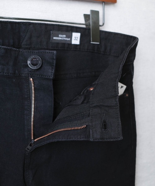 VOLCOM（ボルコム）の「【C-VOLCOM】【VOLCOM/ボルコム】SLIM STRAIGHT FIT STRETCH DENIM JEANS スリム ストレート フィット ストレッチ デニム ジーンズ（デニムパンツ・メンズ・インディゴブルー/ブラック・32×32/34×32/36×32/38×32/30×30/32×30/34×30/36×30）」の15枚目の写真