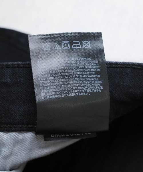 VOLCOM（ボルコム）の「【C-VOLCOM】【VOLCOM/ボルコム】SLIM STRAIGHT FIT STRETCH DENIM JEANS スリム ストレート フィット ストレッチ デニム ジーンズ（デニムパンツ・メンズ・インディゴブルー/ブラック・32×32/34×32/36×32/38×32/30×30/32×30/34×30/36×30）」の17枚目の写真