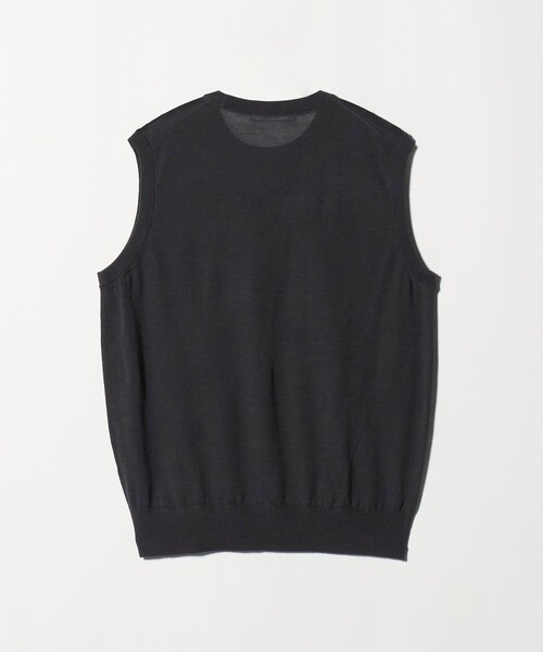 BEAUTY&YOUTH ノースリーブニット BEAUTY＆YOUTH UNITED ARROWS ニット セーター コットン Vネック