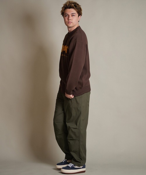 THRASHER(スラッシャー)の「THRASHER/スラッシャー ニット セーター クルーネック 反転ロゴ ジャガード織り 254TH1KN071(ニット/セーター・メンズ・ブラウン/ネイビー/アイボリー/ブラック・M/L/XL)」の20枚目の写真