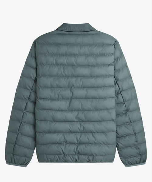 FRED PERRY（フレッドペリー）の「Collared Insulated Jacket／カラーインサレーテッドジャケット（ダウンジャケット/コート・メンズ・ブルー/ダークブルー/ダークグレー・S/M/L）」の19枚目の写真