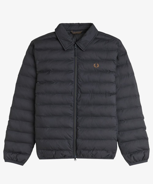 FRED PERRY（フレッドペリー）の「Collared Insulated Jacket／カラーインサレーテッドジャケット（ダウンジャケット/コート・メンズ・ブルー/ダークブルー/ダークグレー・S/M/L）」の16枚目の写真