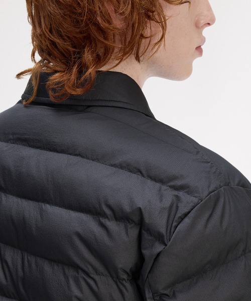 FRED PERRY（フレッドペリー）の「Collared Insulated Jacket／カラーインサレーテッドジャケット（ダウンジャケット/コート・メンズ・ブルー/ダークブルー/ダークグレー・S/M/L）」の12枚目の写真