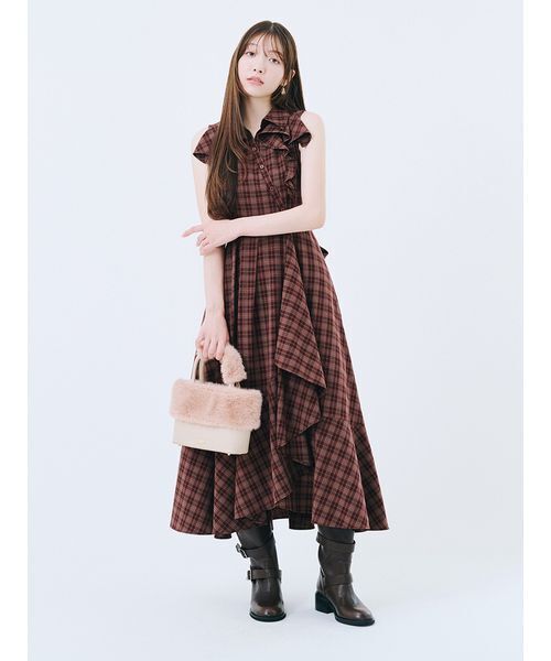 Lily Brown 3バックルミドルブーツ LILY BROWN（リリーブラウン）の「3バックルミドルブーツ（ブーツ