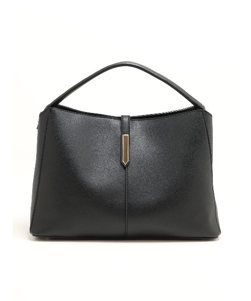 SUIT SQUARE（スーツスクエア）の「2WAYショルダーバッグ フェイクレザー（ショルダーバッグ・レディース・ブラック系/ベージュ系・F）」の4枚目の写真