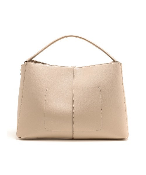 SUIT SQUARE（スーツスクエア）の「2WAYショルダーバッグ フェイクレザー（ショルダーバッグ・レディース・ブラック系/ベージュ系・F）」の12枚目の写真