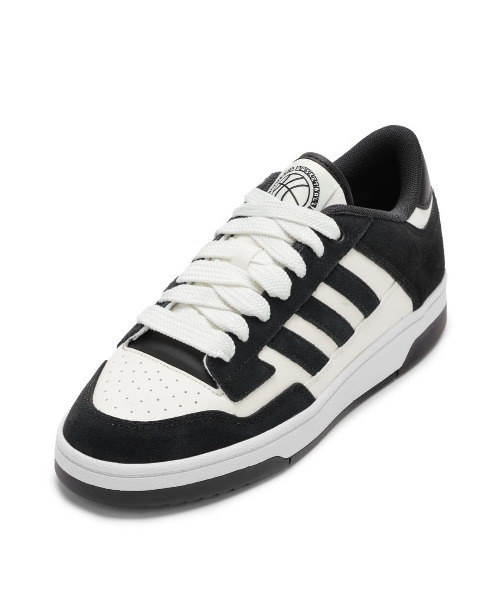 adidas(アディダス)の「【adidas】RAPID COURT LOW(スニーカー・メンズ・ブラック×ホワイト・25.5cm/26.0cm/26.5cm/27.0cm/27.5cm/28.0cm/29.0cm)」の4枚目の写真