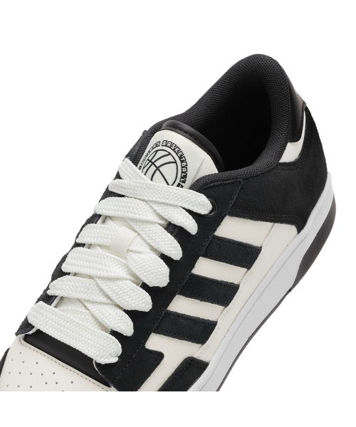 adidas(アディダス)の「【adidas】RAPID COURT LOW(スニーカー・メンズ・ブラック×ホワイト・25.5cm/26.0cm/26.5cm/27.0cm/27.5cm/28.0cm/29.0cm)」の11枚目の写真