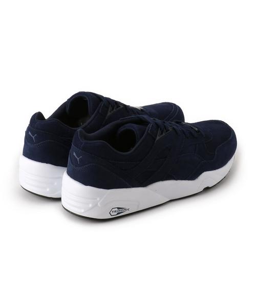 PUMA（プーマ）の「PUMA（プーマ） R698 SUEDE◆（スニーカー・メンズ・ネイビー/ブラック/レッド/オリーブ・28cm/27.5cm/28.5cm/27cm/29cm/26.5cm）」の5枚目の写真