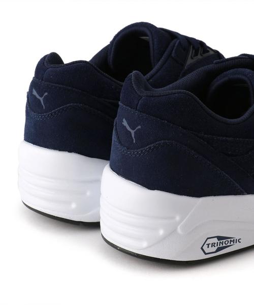 PUMA（プーマ）の「PUMA（プーマ） R698 SUEDE◆（スニーカー・メンズ・ネイビー/ブラック/レッド/オリーブ・28cm/27.5cm/28.5cm/27cm/29cm/26.5cm）」の7枚目の写真