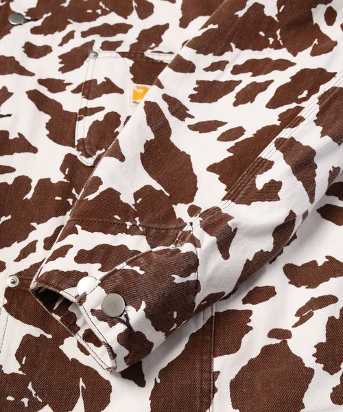 DISCOVERED（ディスカバード）の「COW PRINT COVERALL（ブルゾン・メンズ・ブラウン/ブラック・3/1）」の22枚目の写真