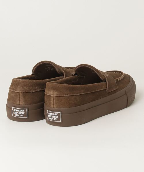 STANCLAN（スタンクラン）の「【STANCLAN】PENNY Suede Brown Mono（スリッポン・メンズ・ブラウン・28/26.5/27.5/24.5/23.5/24/27）」の10枚目の写真