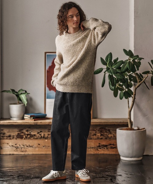 セール】mp13960- Tie dyed Synthetic Leather Balloon Pants レザー