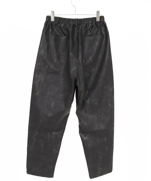 CAMBIO(カンビオ)の「mp13960- Tie dyed Synthetic Leather Balloon Pants レザーバルーンパンツ(CAM25AW-009)(その他パンツ・メンズ・ブラック/ダークブラウン・L/M/S)」の21枚目の写真