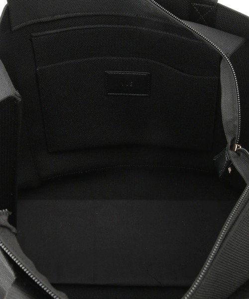 VIS（ビス）の「【軽量】【2WAY】ビッグロゴキャリーオントートバッグ（トートバッグ・レディース・ブラック/キナリ・FREE）」の17枚目の写真