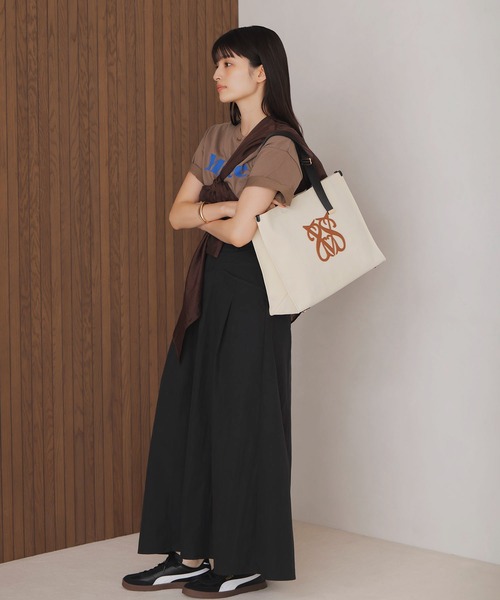軽量】【2WAY】ビッグロゴキャリーオントートバッグ（トートバッグ