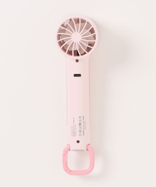 Cinderella(シンデレラ)の「ハンディファン 冷却プレート 卓上扇風機 携帯扇風機 扇風機 小型扇風機 大容量バッテリー 瞬間冷却 10℃ 静音 カラビナ 夏 充電式 かんたん 便利 快適 卓上 腰掛け type-c 急速充電 コンパクト 持ち運び 手持ち ハンズフリー おしゃれ 軽量 パステルカラー かわいい(生活家電・レディース・ミント/ラベンダー/ピンク/アイボリー/ライトブルー/モカ・FREE)」の15枚目の写真