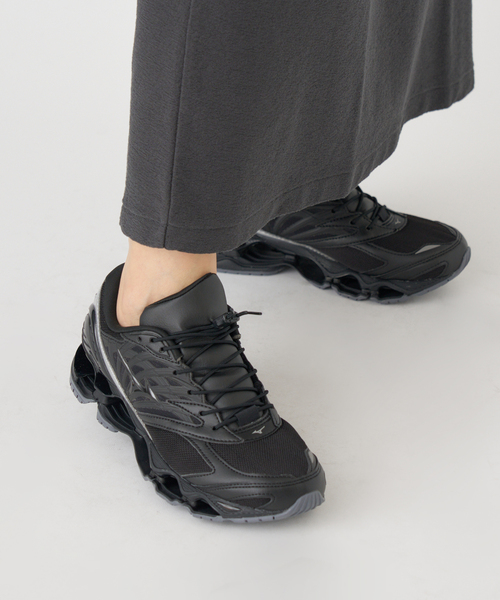 IENA(イエナ)の「MIZUNO/ミズノ WAVE PROPHECY LS 別注 "MONOTONE CINEMA"(スニーカー・レディース・ブラック・23cm/23.5cm/24cm/24.5cm/25cm/25.5cm)」の17枚目の写真