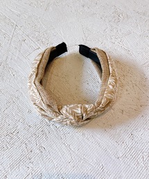 MAZEMAZE（マゼマゼ）の「異素材カチューシャ（カチューシャ）」