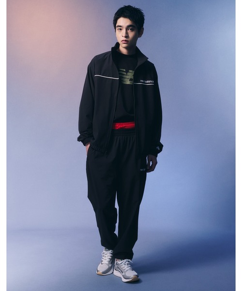 未使用 New Balance ウーブン トラックジャケット/ジョガーパンツ セール】ウーブントラックジョガーパンツ 裏メッシュ（スウェット