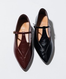 NICAL | 【NICAL】ダイヤTストラップフラットパンプス/554305(パンプス)