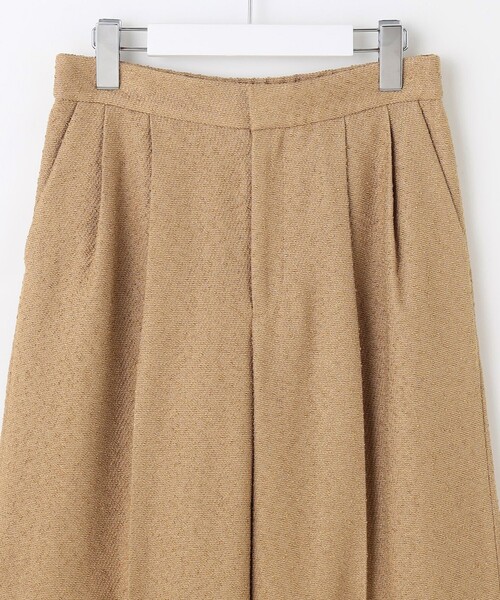 自由区（ジユウク）の「ブライトリングツイード2タッククロップド パンツ（その他パンツ・レディース・ベージュ系/ネイビー系/グレー系・40/38）」の21枚目の写真