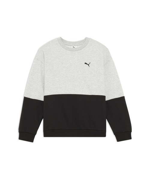 PUMA(プーマ)の「PUMA プーマ メンズ ESS MX リラックスド シーズナル クルースウェット(スウェット・メンズ・ライトグレー/ブルー/オフホワイト・SMALL/X-LARGE/XX-LARGE/MEDIUM/LARGE)」の6枚目の写真