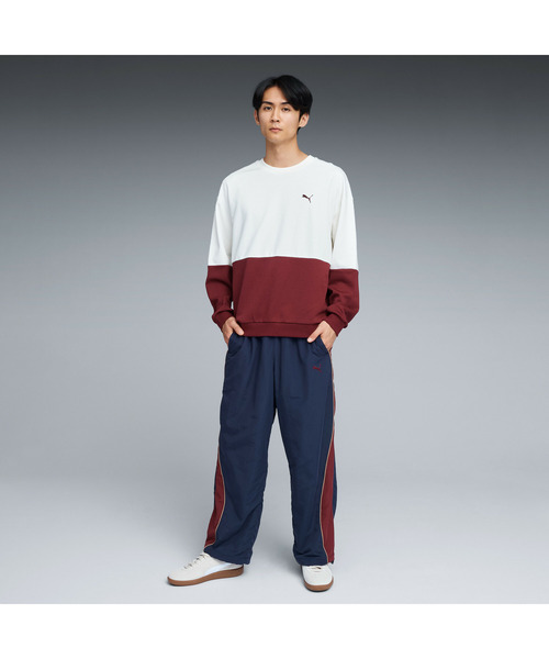 PUMA(プーマ)の「PUMA プーマ メンズ ESS MX リラックスド シーズナル クルースウェット(スウェット・メンズ・ライトグレー/ブルー/オフホワイト・SMALL/X-LARGE/XX-LARGE/MEDIUM/LARGE)」の19枚目の写真