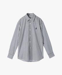 【新品】agnès b. 赤と白のストライプ 長袖トップス サイズ1 スキッパ―レースブラウス ｜To b. by agnès b.（トゥービー バイ